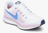 Nike Air Zoom Pegasus 34 White Running Shoes Women