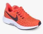 Nike Air Zoom Pegasus 35 Red Running Shoes Boys