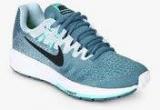 Nike Air Zoom Structure 20 Blue Running Shoes Women