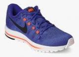 Nike Air Zoom Vomero 12 Blue Running Shoes Men