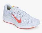 Nike Air Zoom Winflo 5 Grey Running Shoes Women