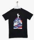 Nike B Nsw Sneaker Pile Black T Shirt Boys