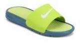 Nike Benassi Solarsoft Slide Green Slippers Men