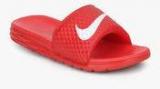 Nike Benassi Solarsoft Tb Red Slippers Men