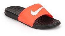 Nike Benassi Swoosh Orange Slippers men