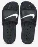 Nike Black Sliders Women