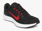 Nike Black Textile Running Shoes Men