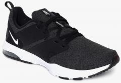 Nike Black Textile Training Shoes women