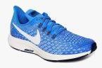 Nike Blue AIR ZOOM PEGASUS 35 Running Shoes Boys