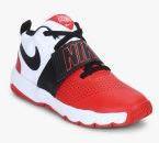 Nike Boys' Team Hustle D 8 Red Basketball Shoes Boys