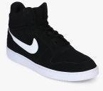 Nike Court Borough Mid Black Sneakers Men