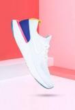 Nike Epic React Flyknit White Running Shoes Men