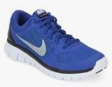 Nike Flex 2015 Rn Blue Running Shoes boys