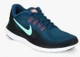 Nike Flex 2017 Rn Blue Running Shoes Women