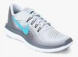 Nike Flex 2017 Rn Light Grey Running Shoes Women