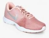 Nike Flex Bijoux Peach Training Shoes Women