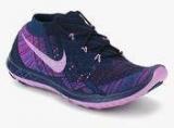 Nike Free 3.0 Flyknit BLUE RUNNING SHOES Women