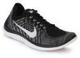 Nike Free 4.0 Flyknit Black Running Shoes Women