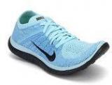 Nike Free 4.0 Flyknit Blue Running Shoes Women