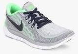 Nike Free 5.0 Grey Running Shoes Boys