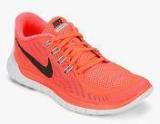 Nike Free 5.0 Orange Running Shoes Women