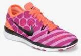 Nike Free 5.0 Tr Fit 5 Prt Purple Running Shoes women