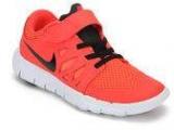 Nike Free 5 Red Running Shoes Boys