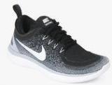 Nike Free Rn Distance 2 Black Running Shoes Women