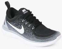 Nike Free Rn Distance 2 Black Running Shoes women