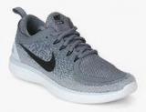 Nike Free Rn Distance 2 Grey Running Shoes Men