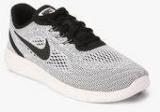 Nike Free Rn White Running Shoes Boys