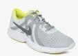 Nike Grey & White Revolution 4 Running Shoes Boys