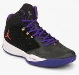 Nike Jordan Rising High Black Basketball Shoes Men