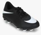 Nike Jr Bravata Ii Fg Black Football Shoes Boys