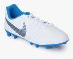 Nike Jr. Legend 7 Club Firm Ground Grey Football Shoes Girls