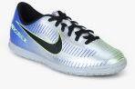 Nike Jr Mercurialx Vrtx Iii Njr Ic Silver Football Shoes Girls