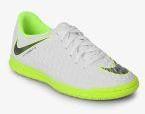 Nike Jr. Phantomx 3 Club Ic White Football Shoes Boys