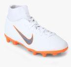 Nike Jr Superfly 6 Club Fg/Mg Grey Football Shoes Girls