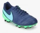 Nike Jr Tiempo Legend Vi Fg Navy Blue Football Shoes Boys