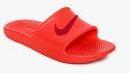 Nike Kawa Shower Red Flip Flops Women