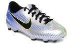 Nike Kids Silver Toned Mercurial Vortex Iii Neymar Firm Ground Football Shoes Boys