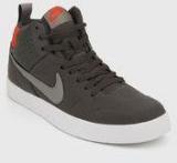 Nike Liteforce Iii Mid Grey Sneakers Men