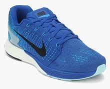 Nike Lunarglide 7 Blue Running Shoes men