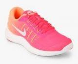 Nike Lunarstelos Pink Running Shoes Women