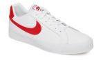 Nike Men White COURT ROYALE Leather Sneakers