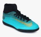 Nike Mercurial Jr Superflyx 6 Club Cr7 Ic Green Football Shoes Boys