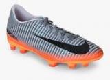 Nike Mercurial Vortex Iii Cr7 Fg Grey Football Shoes Men