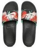 Nike Multicoloured BENASSI JDI Printed Flip Flops Women