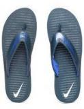 Nike Navy Printed Chroma 5 Flip Flops men