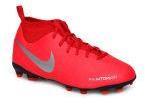 Nike Red Phantom Vsn Club Df Fg/Mg Football Shoes Boys